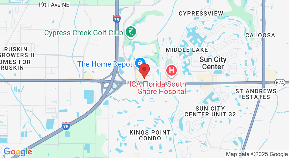 3848 Sun City Center Blvd suite 104, Sun City Center, FL 33573, USA
