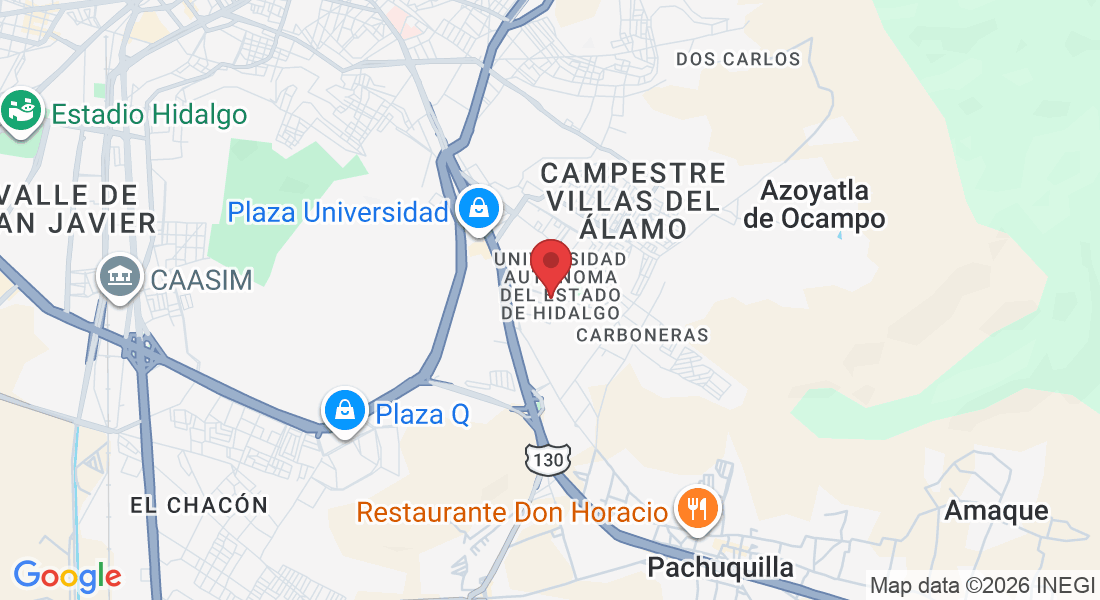 Av. San Judas Tadeo 130, Carboneras, 42184 Carboneras, Hgo., México