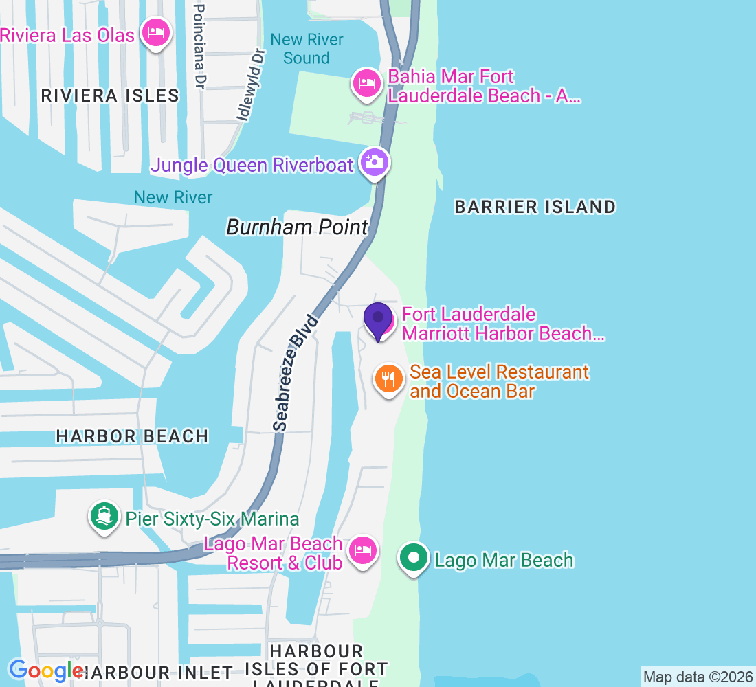 3030 Holiday Dr, Fort Lauderdale, FL 33316, USA