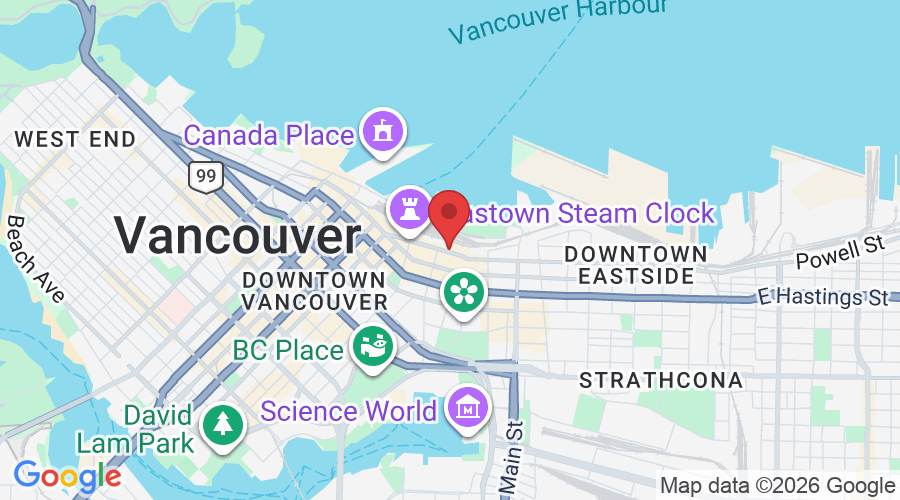 55 Water St, Vancouver, BC V6B 1A1, Canadá