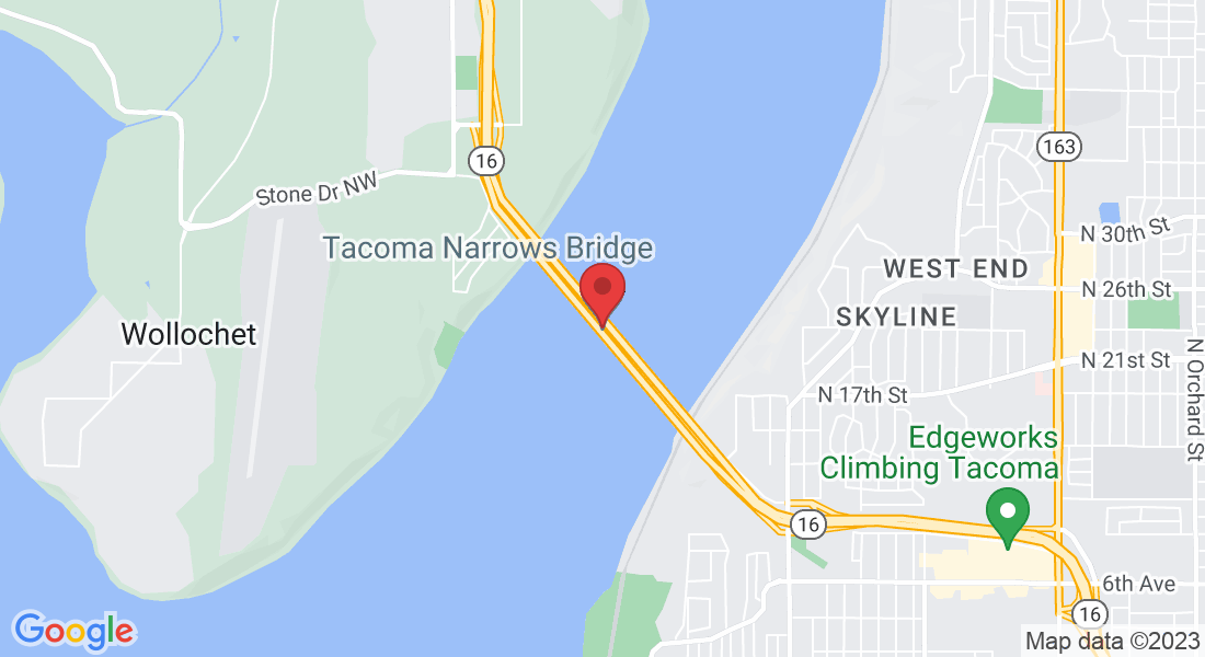 Tacoma Narrows Bridge, Washington 98335, USA