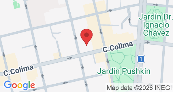 C.Colima 55, Roma Nte., Cuauhtémoc, 06700 Ciudad de México, CDMX, México