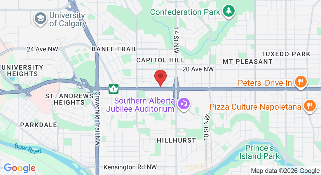 1640 16 Ave NW #205, Calgary, AB T2M 0L6, Canada