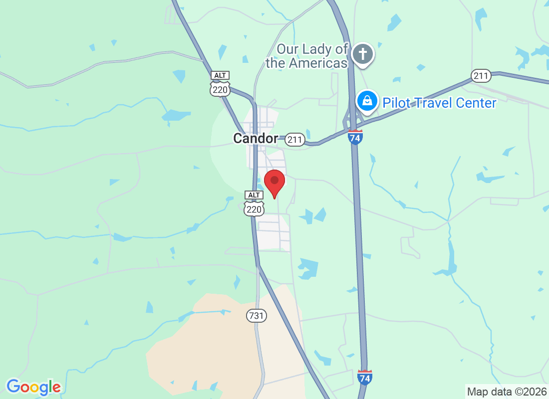 1104 S Whiskey Rd, Candor, NC 27229, USA