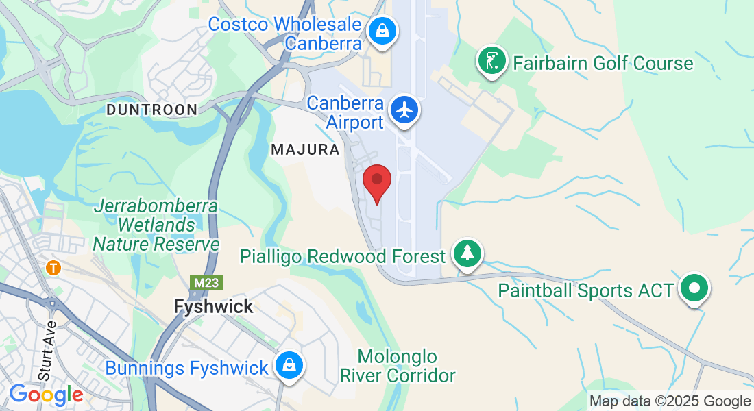 Canberra Airport, 8 Brindabella Cct, Canberra Airport ACT 2609, Australia
