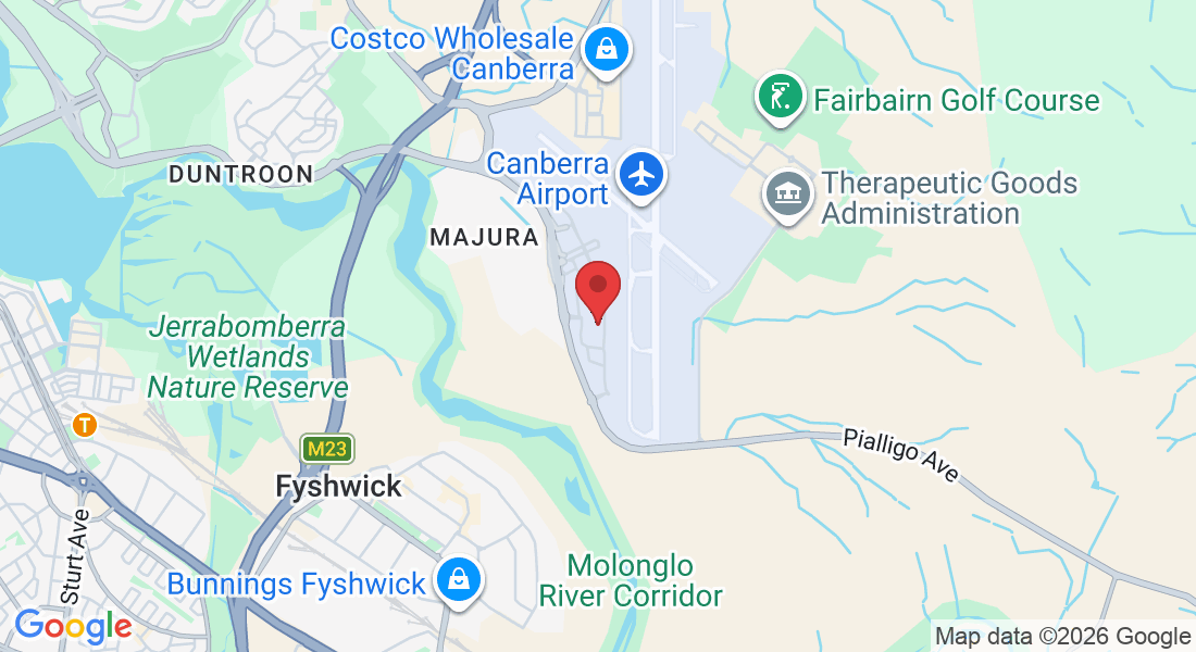 Canberra Airport, 8 Brindabella Cct, Canberra Airport ACT 2609, Australia