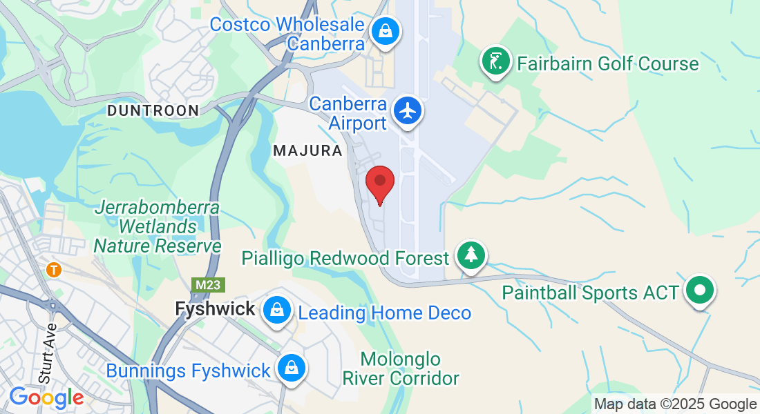 Canberra Airport, 8 Brindabella Cct, Canberra Airport ACT 2609, Australia