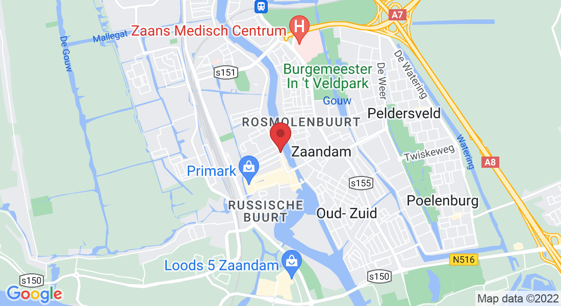 Westzijde 60, 1506 EG Zaandam, Nederland