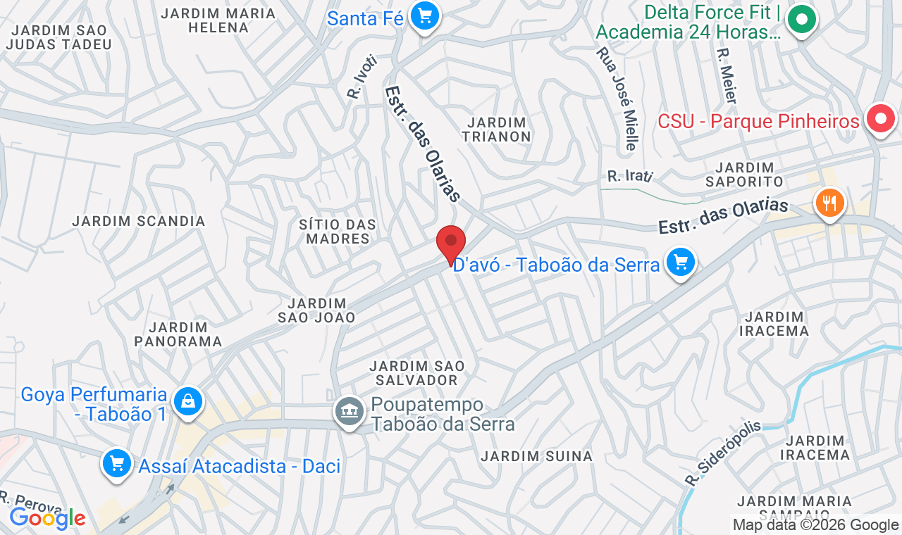 R. Antônio de Oliveira Salazar, 185 - loja 1 - Jardim Sao Salvador, Taboão da Serra - SP, 06775-470, Brasil