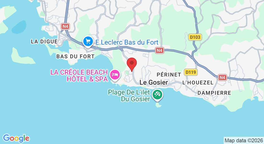 Imp. LINDOR, Le Gosier 97190, Guadeloupe