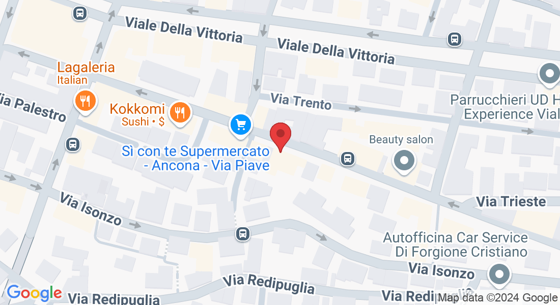 Via Piave, 33, 60124 Ancona AN, Italia