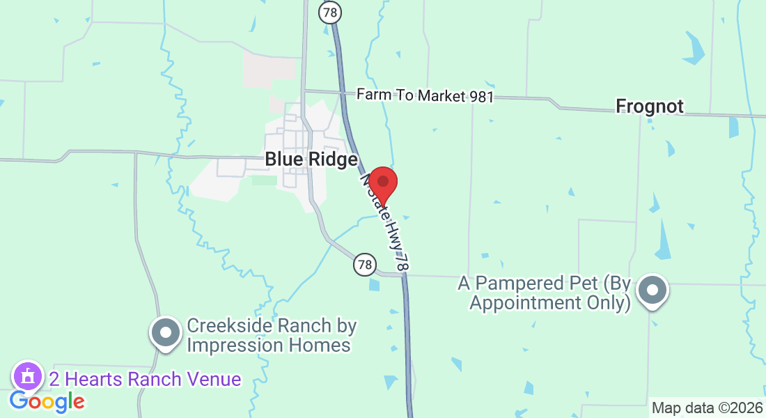 9200 N State Hwy 78, Blue Ridge, TX 75424, USA