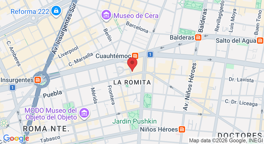 C. Guaymas Local 61, Roma Nte., Cuauhtémoc, 06700 Cuauhtémoc, CDMX, México