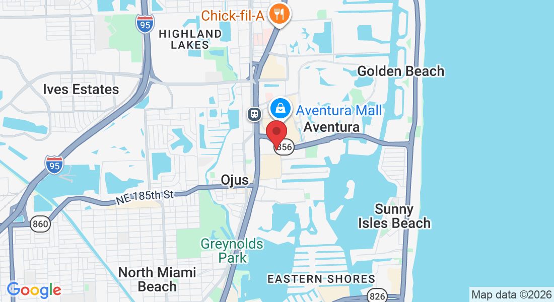 2875 NE 191st St Ste 102, Aventura, FL 33180, USA