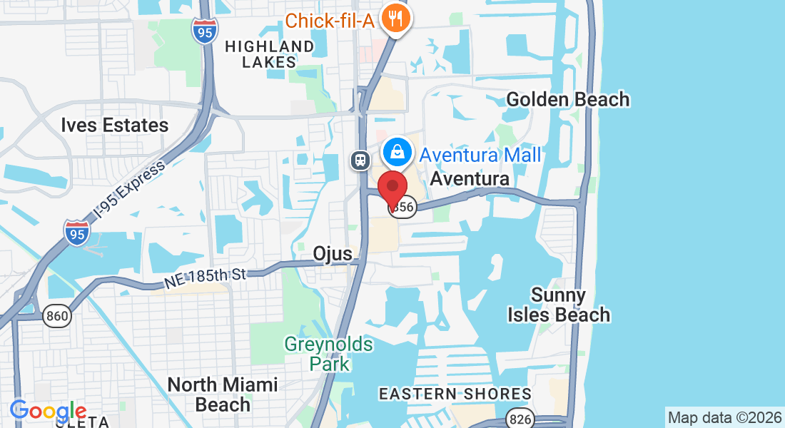 2875 NE 191st St suite 102, Aventura, FL 33180, USA
