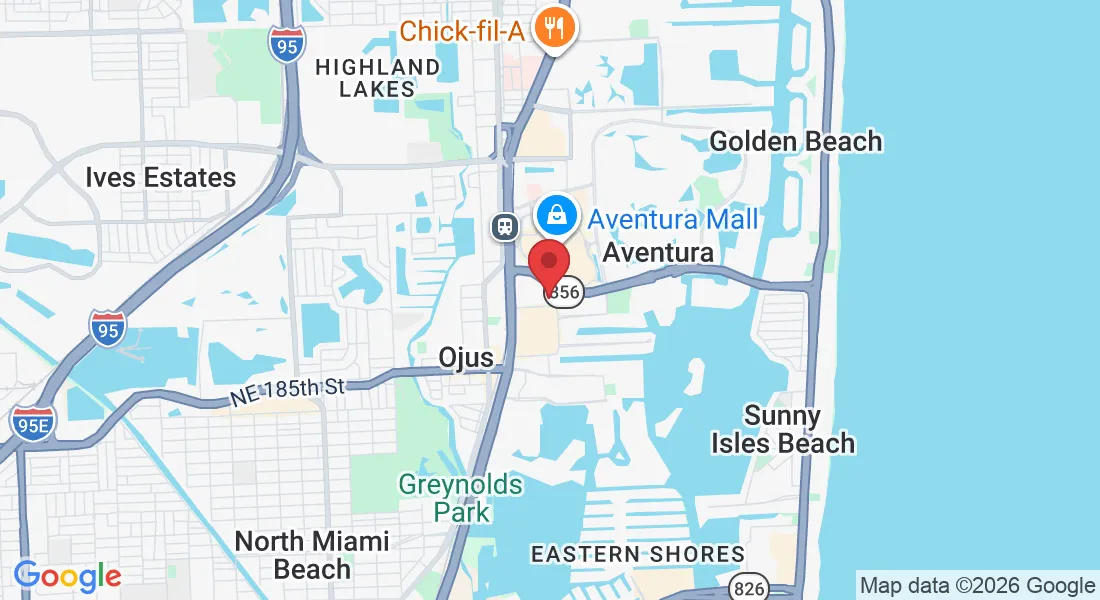 2875 NE 191st St Ste 102, Aventura, FL 33180, USA