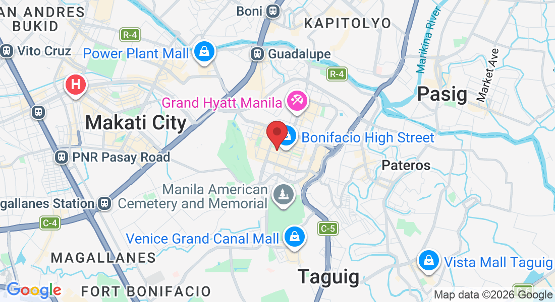 2F, C2, Bonifacio high street, 7th Ave, Bonifacio Global City, Taguig, 1635 Metro Manila, Philippines