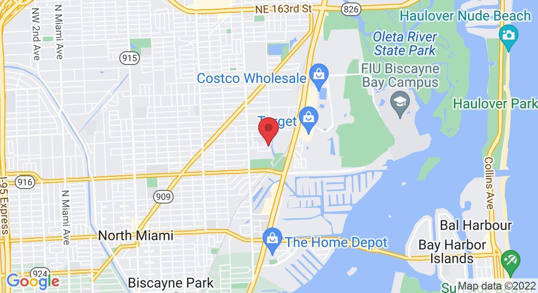 2334 NE 139th St, North Miami, FL 33181, USA