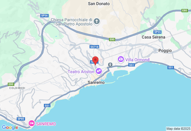 Via Zeffiro Massa, 345, 18038 Sanremo IM, Italia