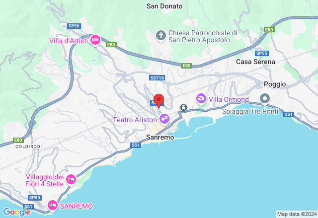 Via Zeffiro Massa, 345, 18038 Sanremo IM, Italia