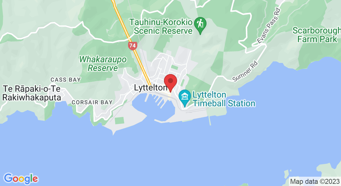 10 Oxford Street, Lyttelton 8082, New Zealand