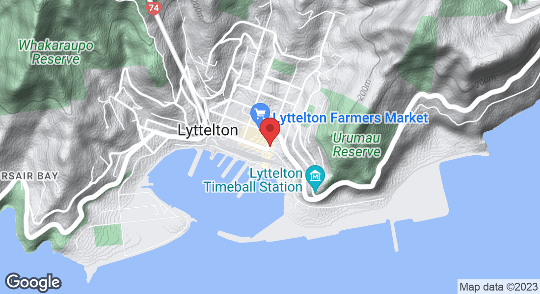 10 Oxford Street, Lyttelton 8082, New Zealand