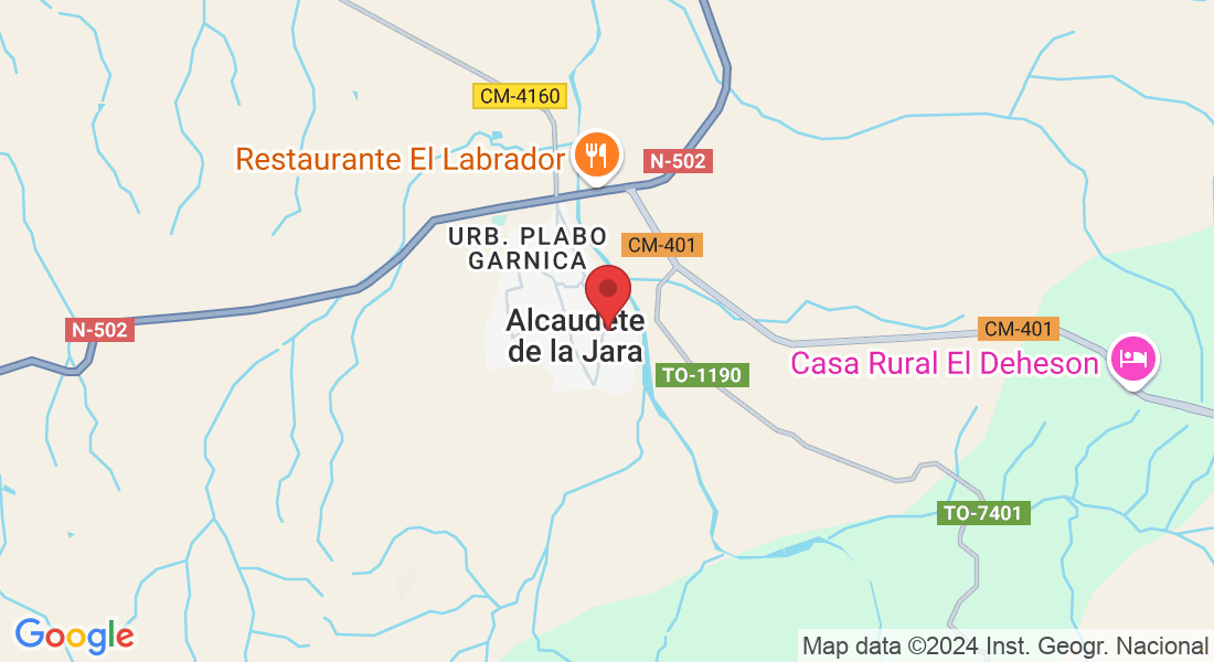 C/ del Gral. Sanjurjo, 34, 45662 Alcaudete de la Jara, Toledo, España