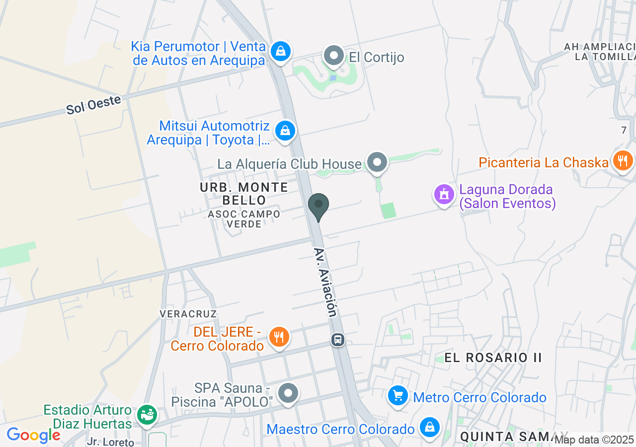 Av. Aviación 604, Cerro Colorado 04017, Perú