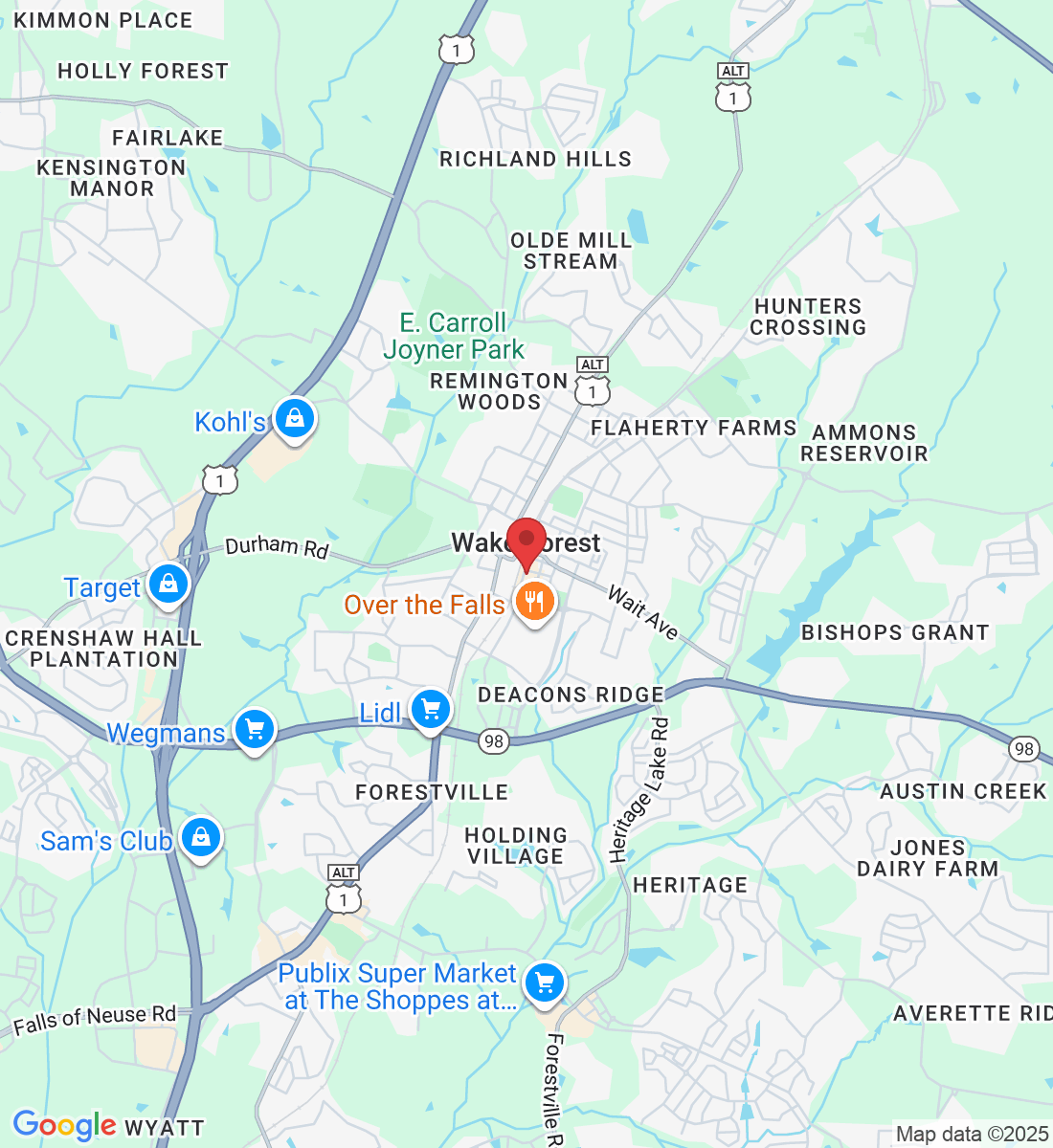 217 S White St, Wake Forest, NC 27587, USA