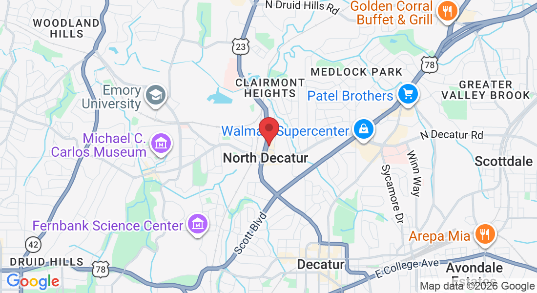 1341 Clairmont Rd, Decatur, GA 30033, USA