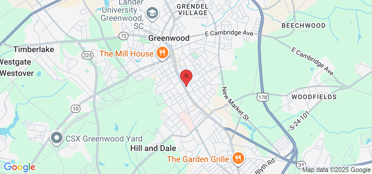 1001 Main St S, Greenwood, SC 29646, USA