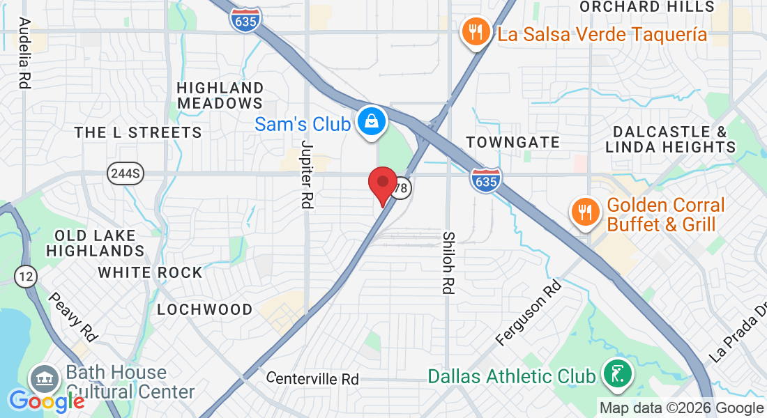 12063 Garland Rd, Dallas, TX 75218, USA