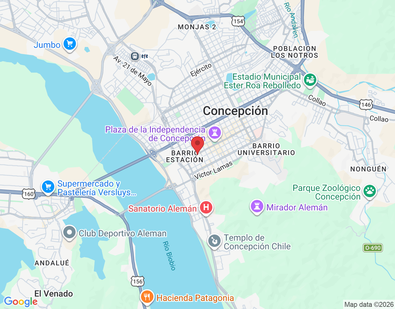 Libertador Gral. Bernardo O'Higgins 236, 4030000 Concepción, Bío Bío, Chile