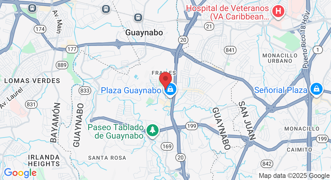 Plaza Guaynabo, Cll D, Guaynabo, 00969, Puerto Rico