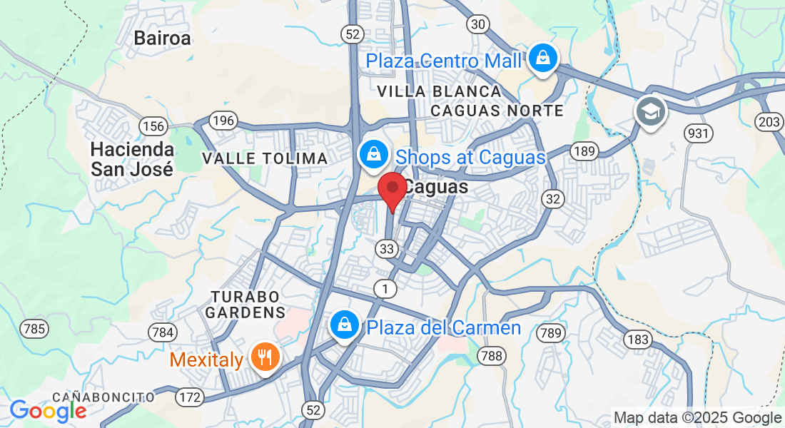 Avenida Jose Mercado, 8 Cll José Grillo, Caguas, 00725, Puerto Rico