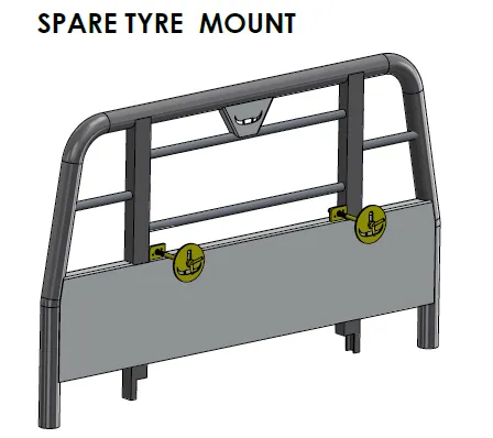 Headboard Tyre Mount