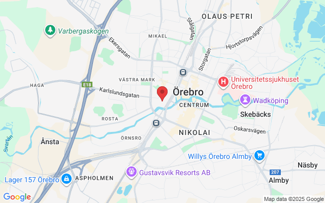 Hagagatan 6, 703 40 Örebro, Sweden