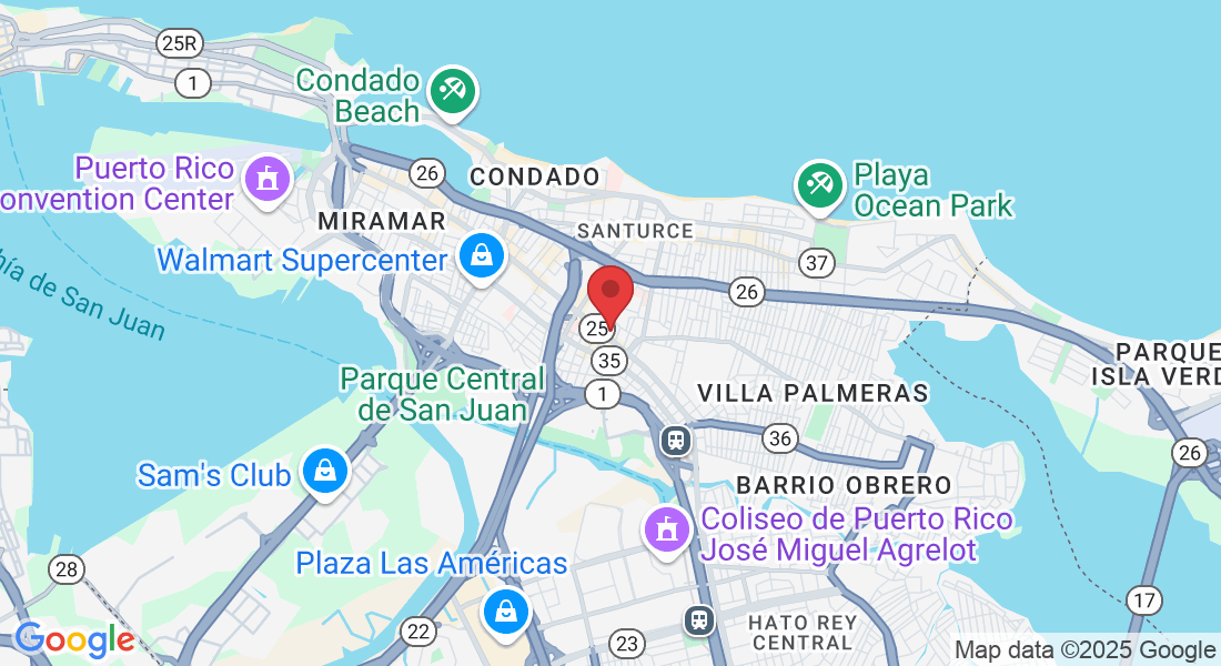 1607 Av. Juan Ponce de León, San Juan, 00909, Puerto Rico