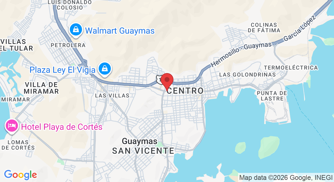 Av. Aquiles Serdán 538, Centro, 85400 Guaymas, Son., México