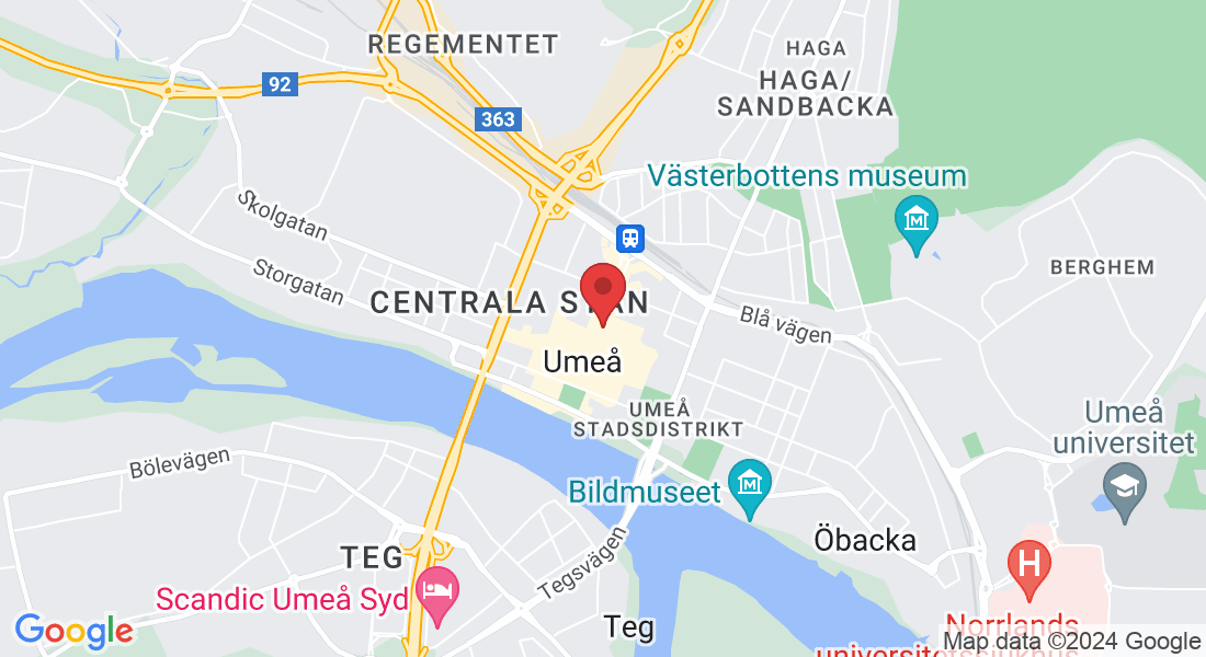 Rådhusesplanaden 6c, 903 28 Umeå, Sweden