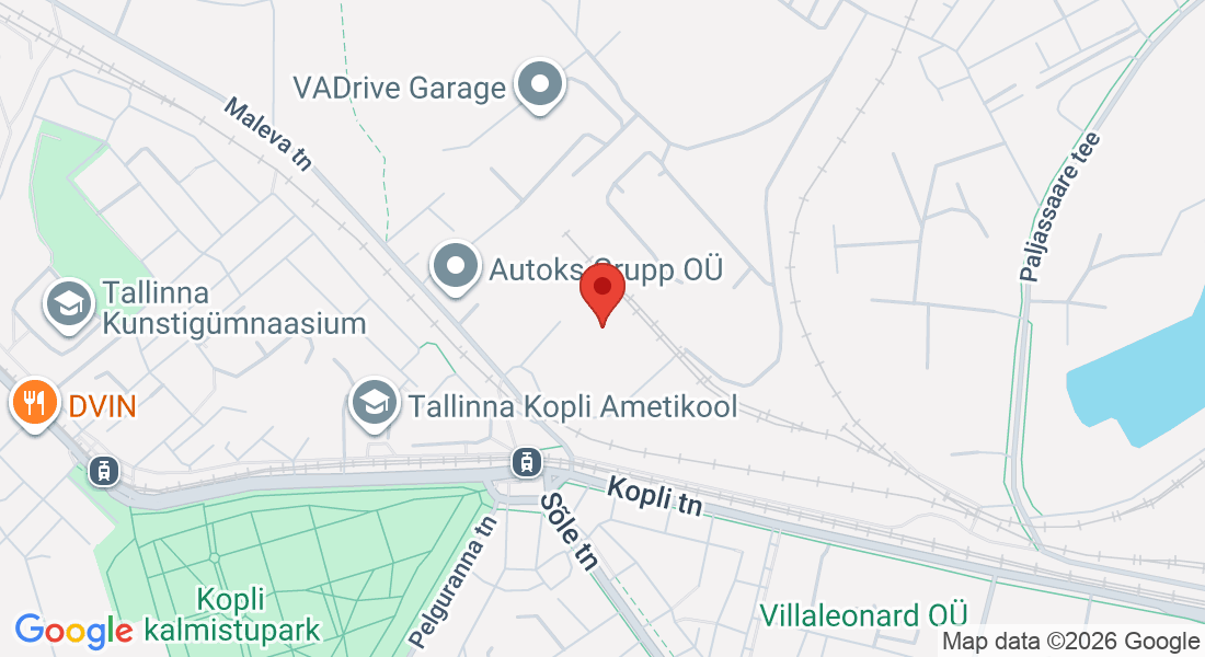 Maleva tn 2c-125 (Boks 125, 11711 Tallinn, Estonia