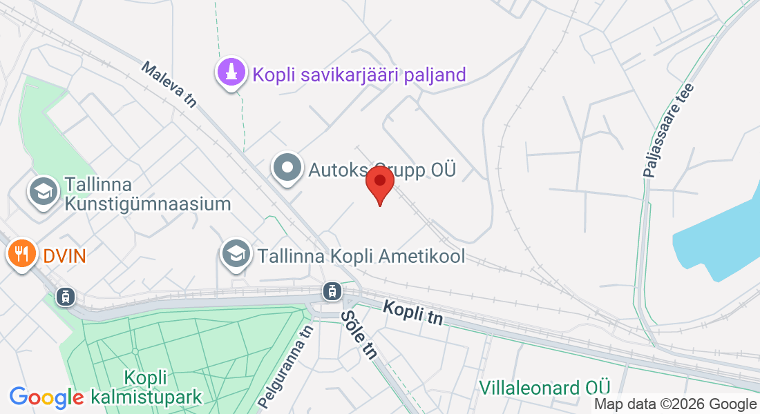 Maleva tn 2c-125 (Boks 125, 11711 Tallinn, Estonia