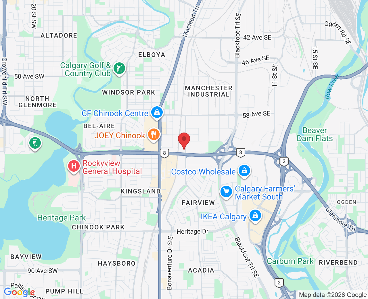 6307 Centre Street S, Calgary, AB T2H 0C7, Canada