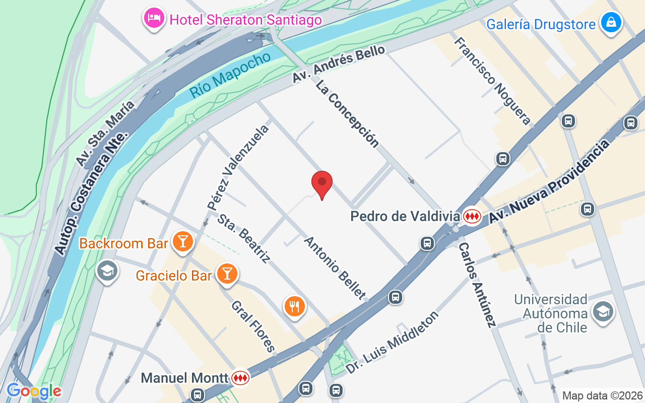 Padre Mariano 210, 7500026 Providencia, Región Metropolitana, Chile