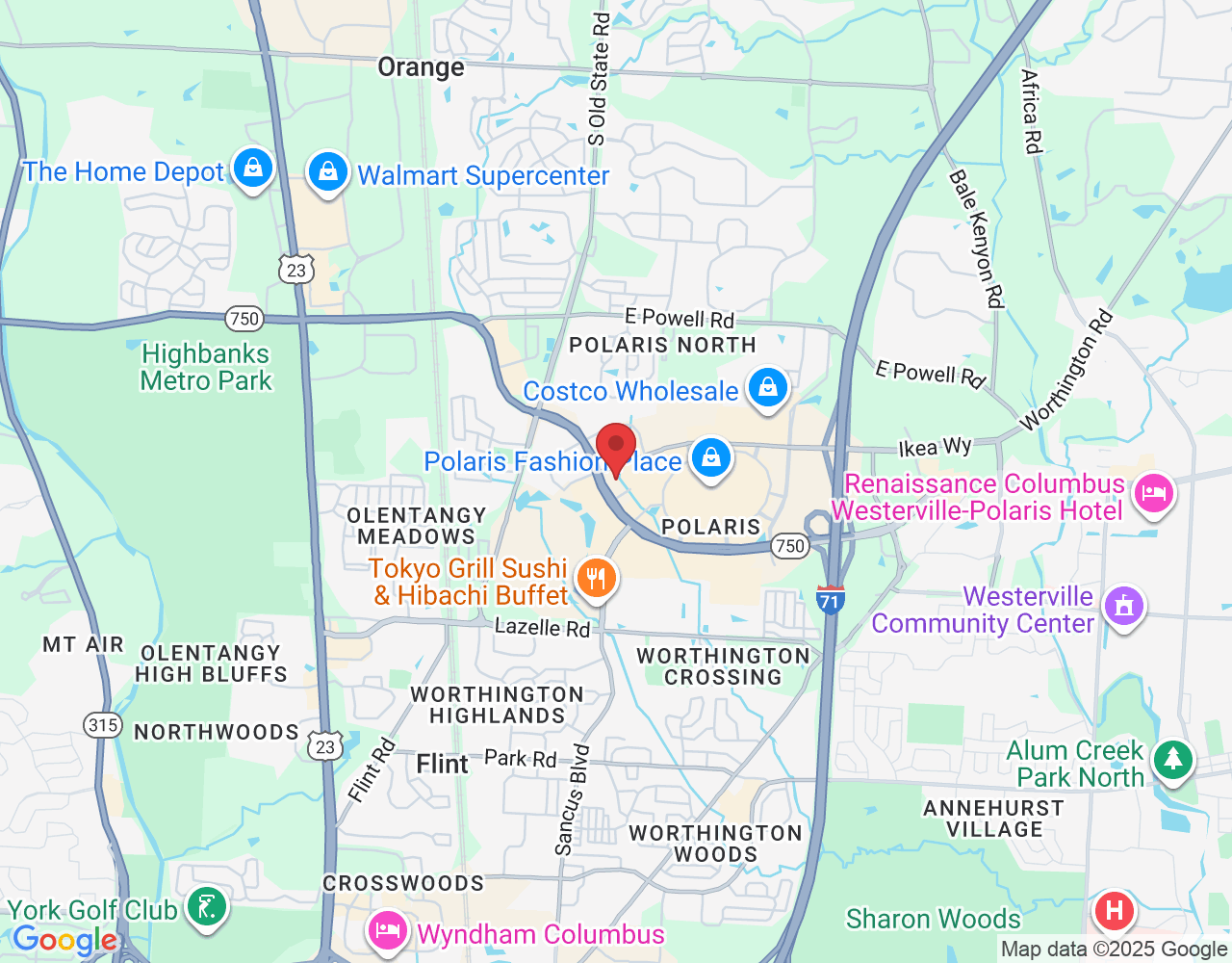 1070 Polaris Pkwy suite 110, Columbus, OH 43240, USA