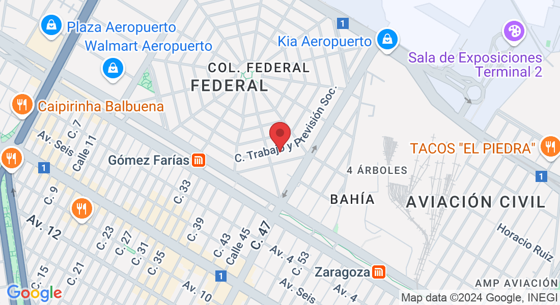 C. Trabajo y Previsión Soc. 163, Federal, Venustiano Carranza, 15700 Ciudad de México, CDMX, México