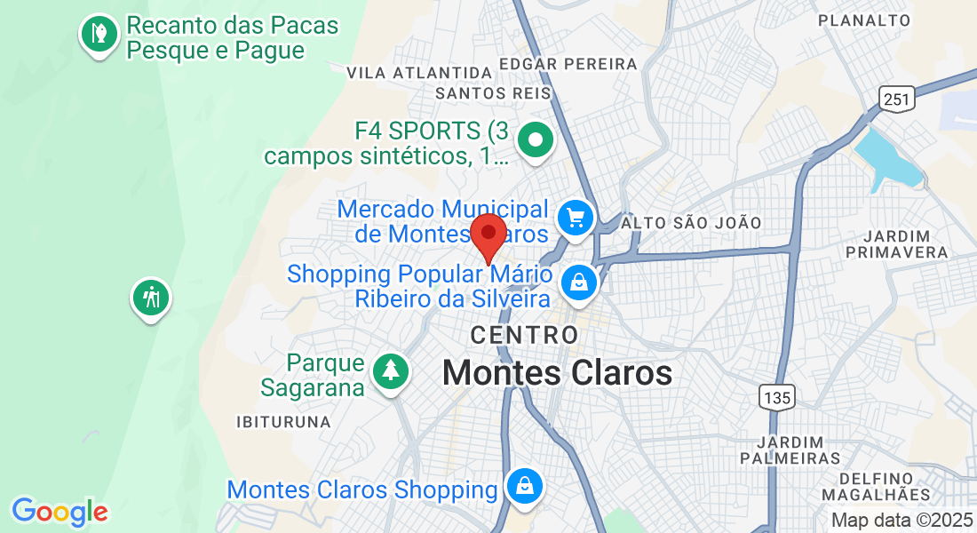 R. São João, 822 - Todos Os Santos, Montes Claros - MG, 39400-126, Brasil