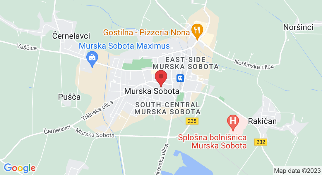Mladinska ulica 10, 9000 Murska Sobota, Slovenia