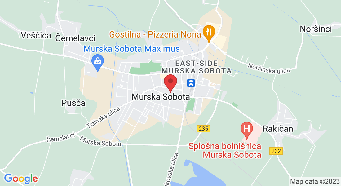 Mladinska ulica 10, 9000 Murska Sobota, Slovenia