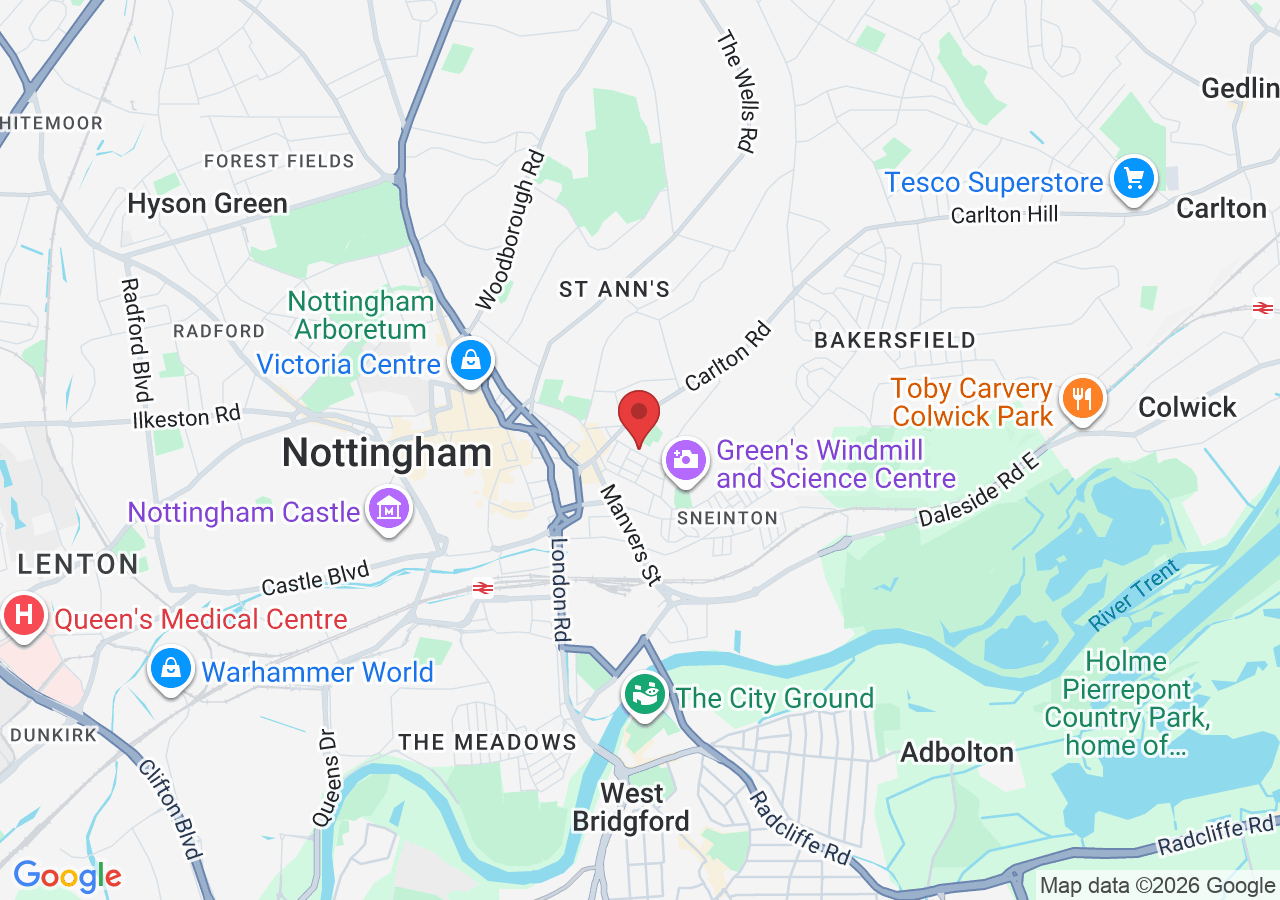 Walker St, Nottingham NG2 4QR, UK
